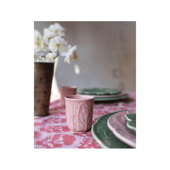 Koolblad Koffiekop Ø7cm Zacht Roze