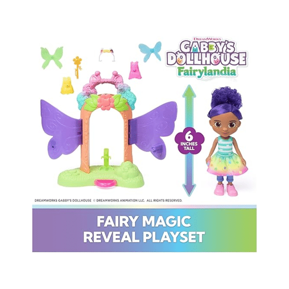 Gabbys Dollhouse Fairylandia Fashion Set