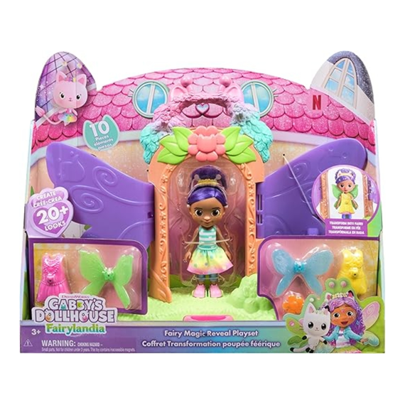 Gabbys Dollhouse Fairylandia Fashion Set