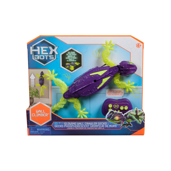 Hexbots Wall Crawler Gecko Glow In The Dark