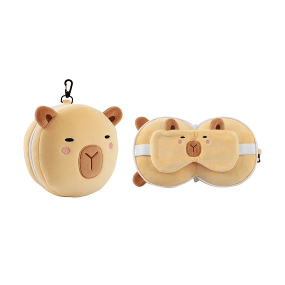 Itotal Kussen Met Slaapmasker Capybara