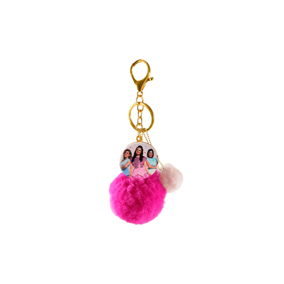 K3 Sleutelhanger Met Pompom