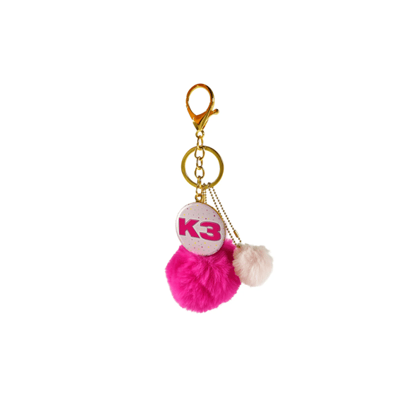 K3 Sleutelhanger Met Pompom