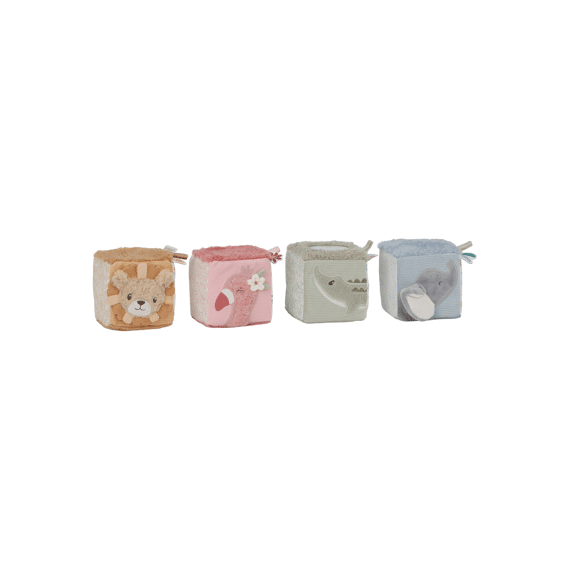 Little Dutch Safari Friends Soft Blokken Set