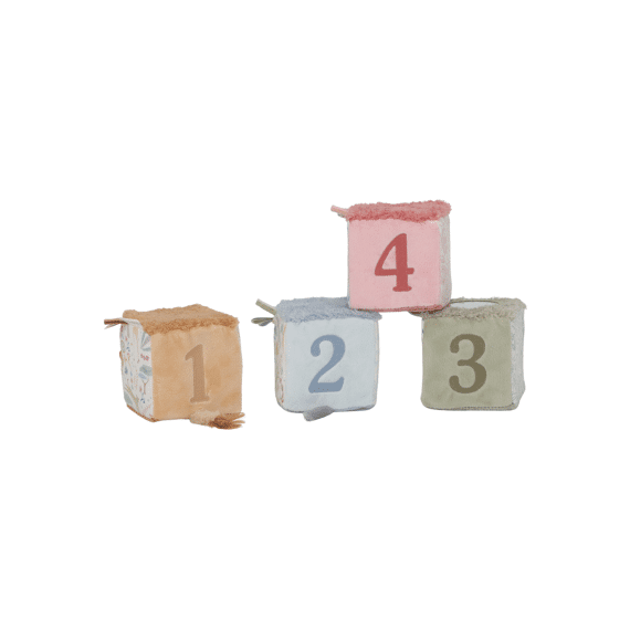 Little Dutch Safari Friends Soft Blokken Set