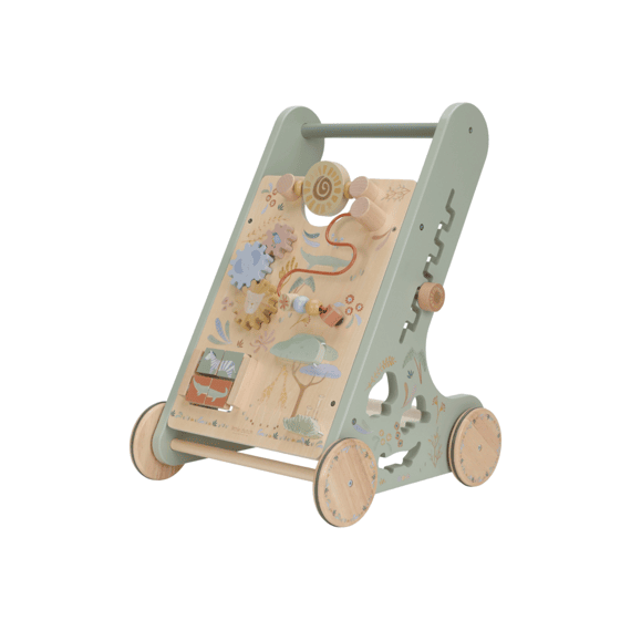 Little Dutch Safari Friends Activiteitenloopwagen