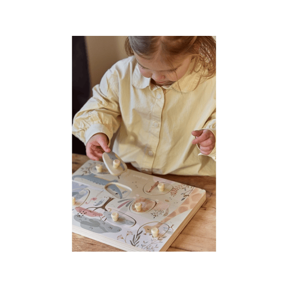 Little Dutch Safari Friends Geluidenpuzzel