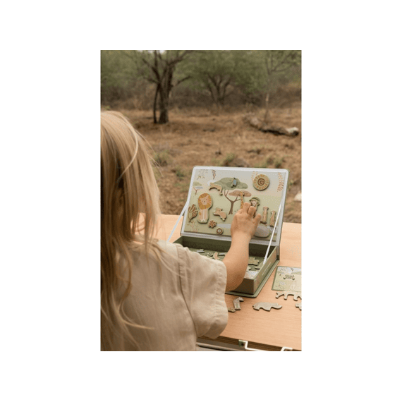 Little Dutch Safari Friends Magnetisch Speelbord