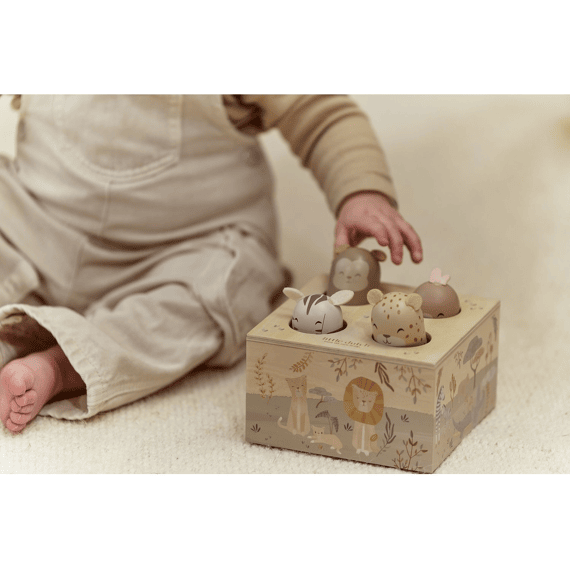 Little Dutch Safari Friends Houten Pop-up