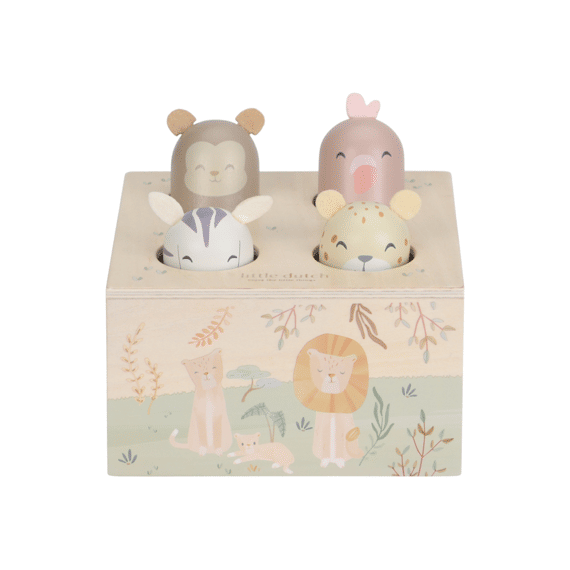 Little Dutch Safari Friends Houten Pop-up