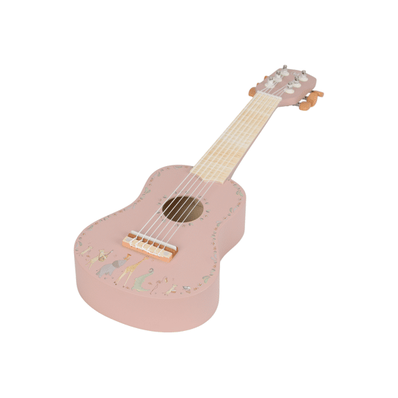 Little Dutch Safari Friends Gitaar Roze