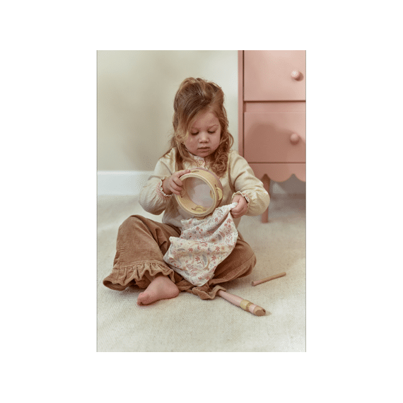 Little Dutch Safari Friends Muziekset Roze