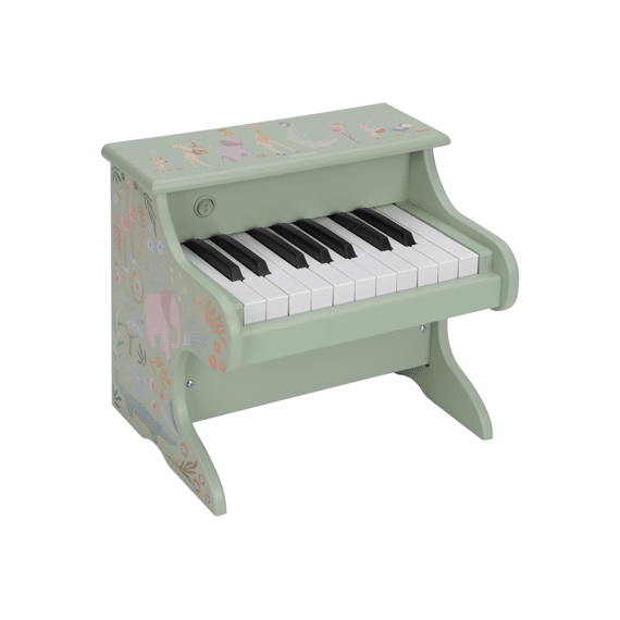 Little Dutch Safari Friends Houten Piano Groen