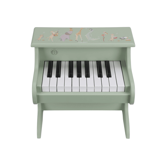 Little Dutch Safari Friends Houten Piano Groen
