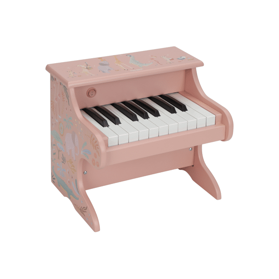Little Dutch Safari Friends Houten Piano Roze