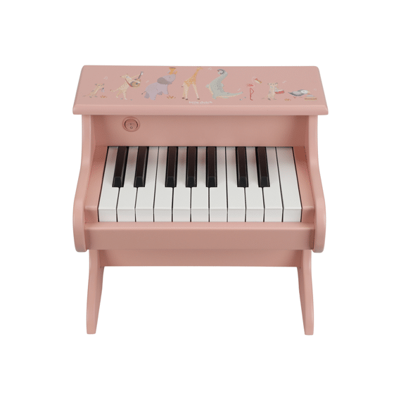 Little Dutch Safari Friends Houten Piano Roze