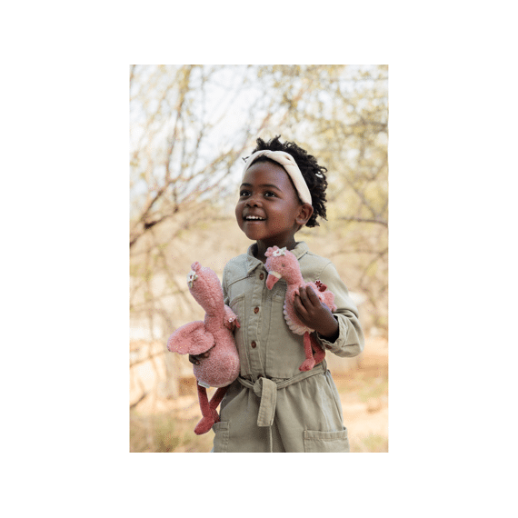 Little Dutch Safari Friends Knuffel Flamingo 17cm