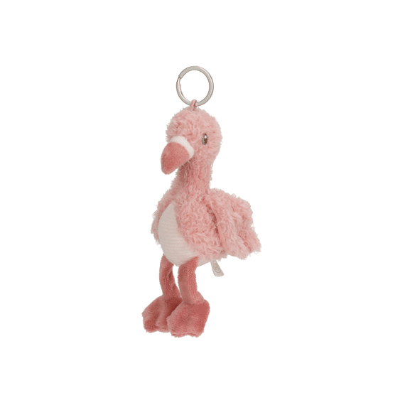 Little Dutch Safari Friends Sleutelhanger Pluche Flamingo