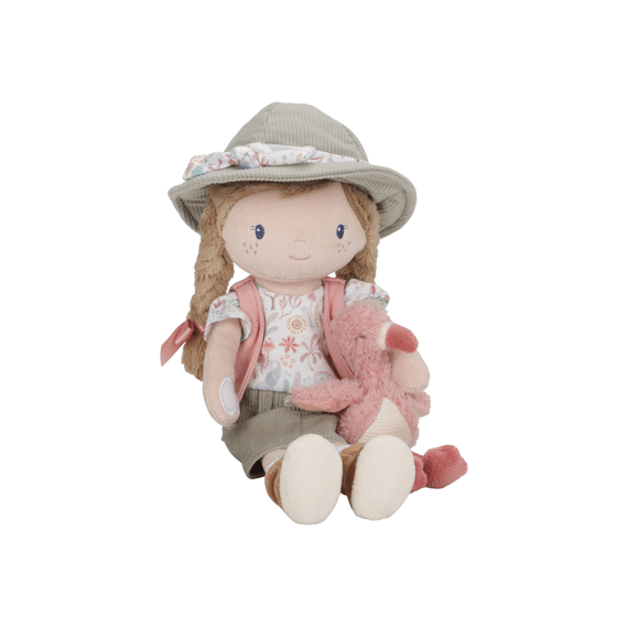 Little Dutch Safari Friends Knuffelpop Rosa