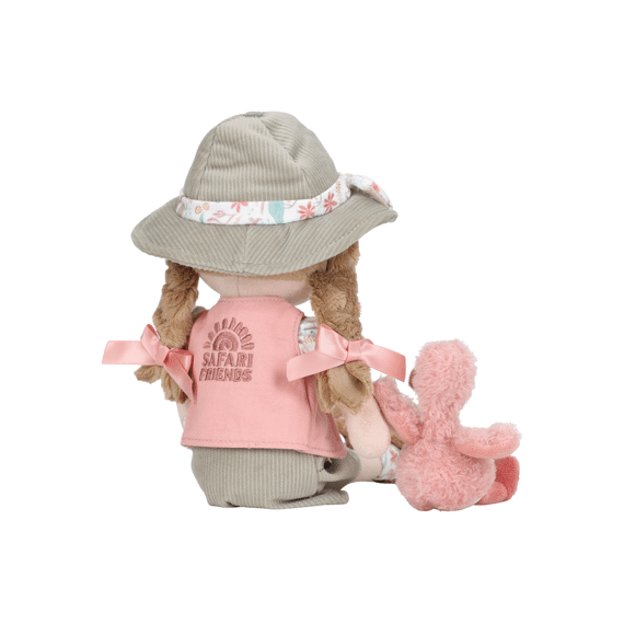 Little Dutch Safari Friends Knuffelpop Rosa