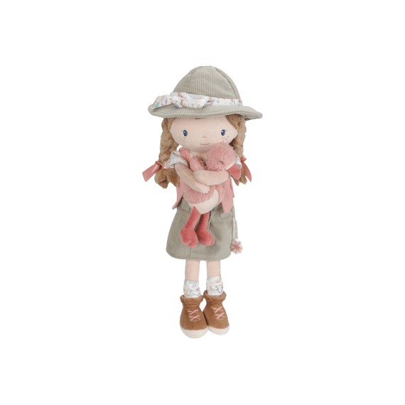 Little Dutch Safari Friends Knuffelpop Rosa