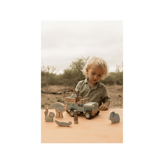 Little Dutch Safari Friends Safari Auto Met Dieren