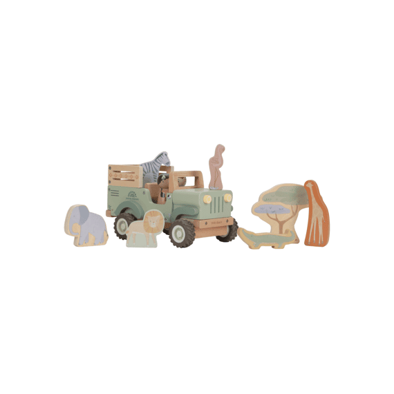 Little Dutch Safari Friends Safari Auto Met Dieren
