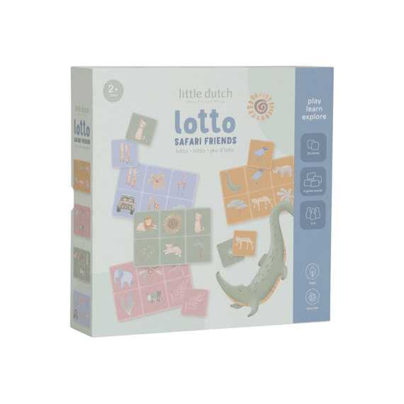 Little Dutch Safari Friends Lotto Spel