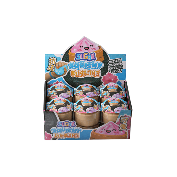 Kawaii Fidget Dumpling Suiker 9cm Assortiment