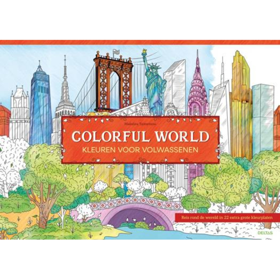 Kleuren Voor Volwassenen Colorful World