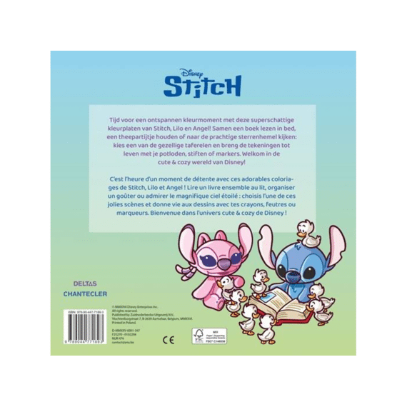 Kleurboek Cute & Cozy Stitch