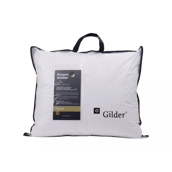 Hoofdkussen Gilder Kapok 60x60cm Rits