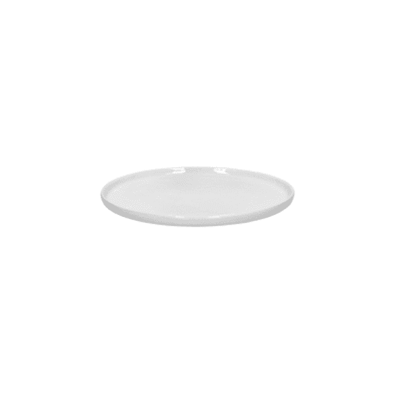 Porcelino White Dessertbord Porselein Dia 22 X H 1,3 Cm