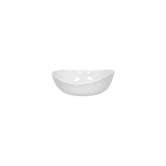 Porcelino White Soepkom Porselein Dia 21 X H 6 Cm
