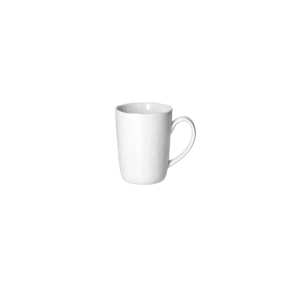 Porcelino White Mok 37 Cl Porselein Dia 8 X H 11 Cm