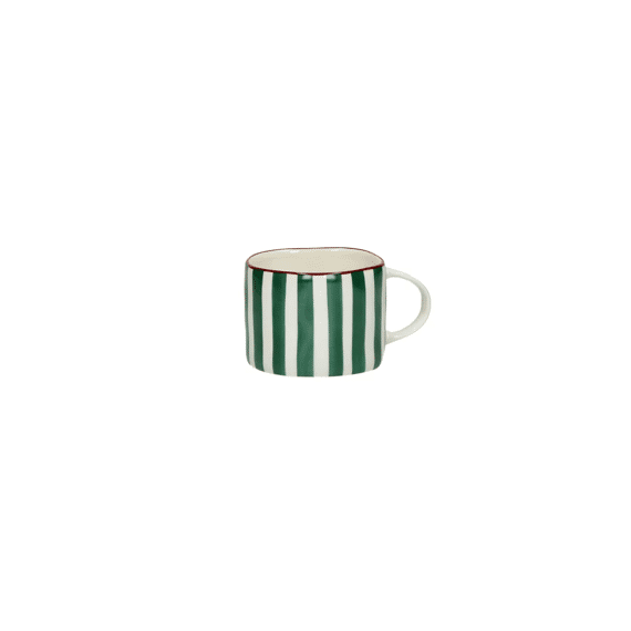 Mykonos Mok 31,5 Cl Porselein L 12,3 X W 8,8 X H 6,8 Cm Groen