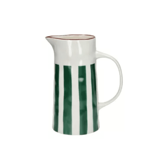 Mykonos Kruik Porselein L 19 X W 12,5 X H 23,5 Cm Groen