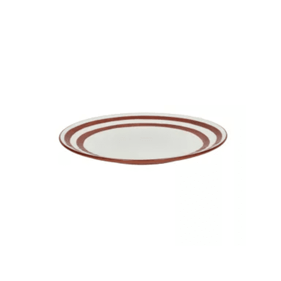 Mykonos Dinerbord Porselein Dia 27 X H 2,5 Cm Roest