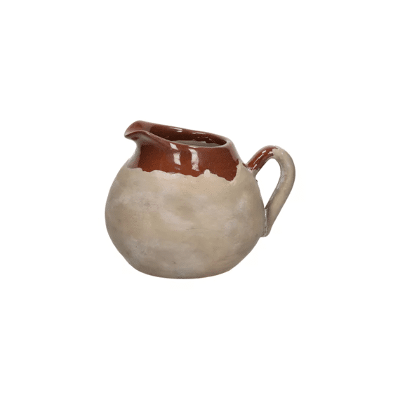 Earth Vaas Terracotta Dia 18,5 X H 16,5 Cm Chocolade