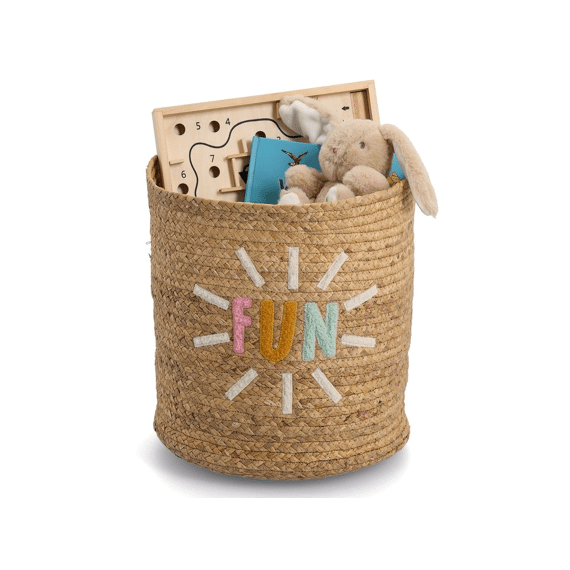 Zeller Opbergmand Play Water Hyacinth D35x34cm