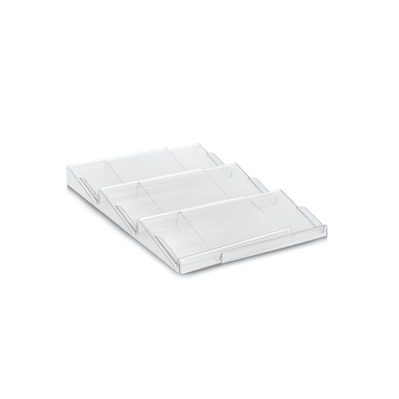 Zeller Kruidenpotjes Lade-organizer Plastic 41.3x19.5-38x3.2cm Set 2