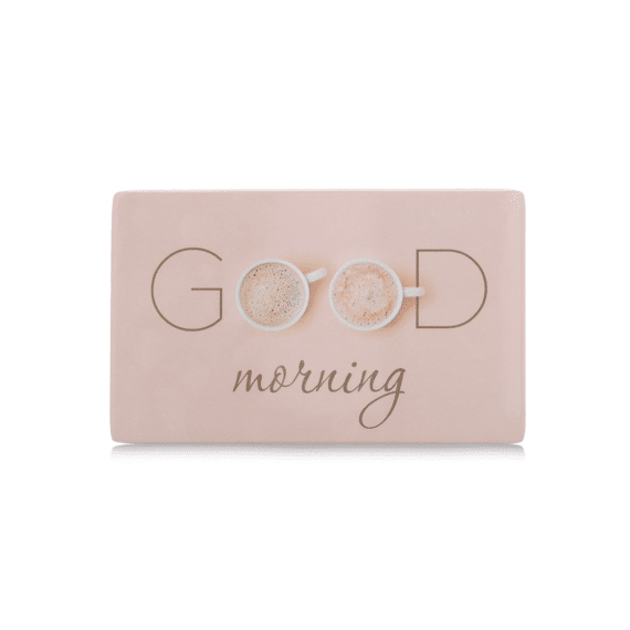 Zeller Ontbijtbord Good Morning Melamine 23.3x14.3x0.3cm