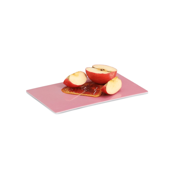 Zeller Ontbijtbord Heart Melamine 23.3x14.3x0.3cm