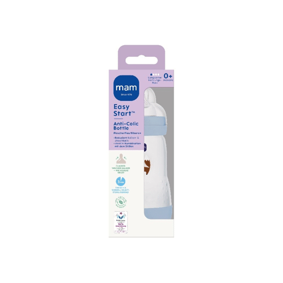 Mam Easy Start Zuigfles Anti-colic 260ml Blue