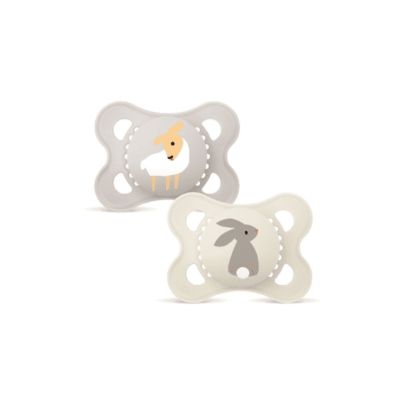 Mam Fopspeen Original Matt Silicone 0-6m Uni