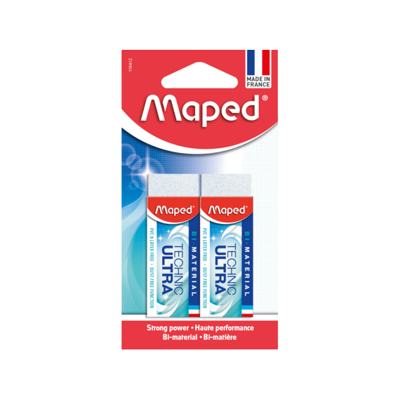 Maped Technic Gum Op Blister 2st