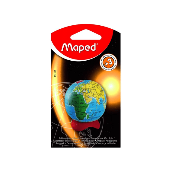 Maped Slijper Globe 1 Gat Op Blister