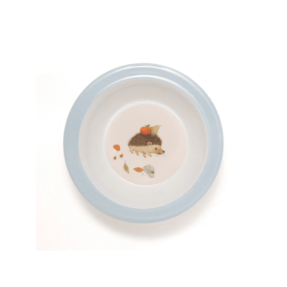 Petit Monkey Melamine Kommetje Animal Craddle Dove Blue