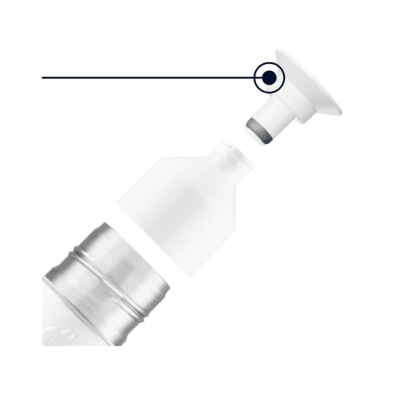 Dopper Insulated 580ml Cap Wavy White