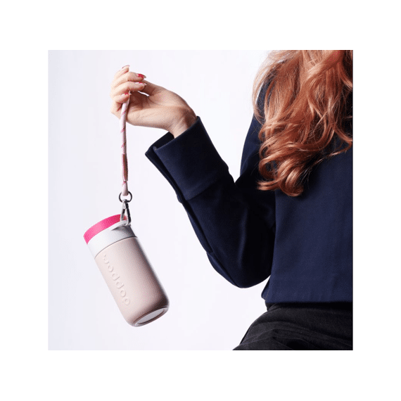 Dopper Wrist Cord White Mug Ring Cherry Pink